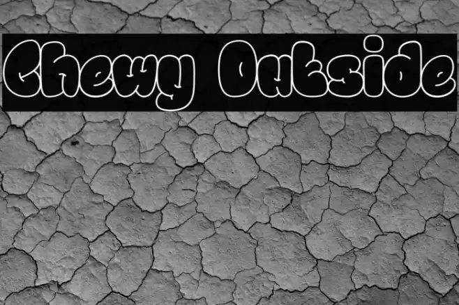 Chewy Outside Fonte examples