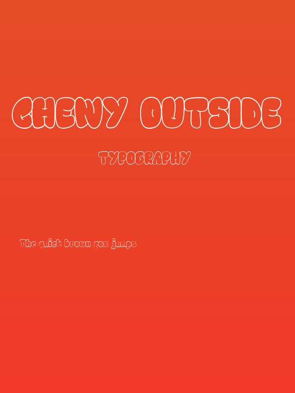 Chewy Outside Poster