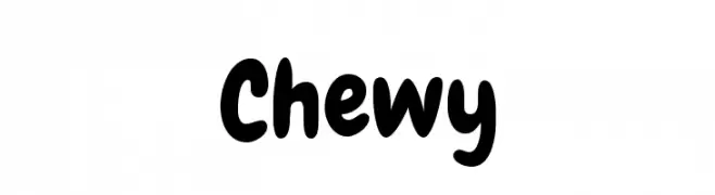 Chewy  नि: शुल्क फ़ॉन्ट्स डाउनलोड