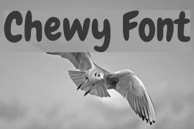 Chewy フォント examples