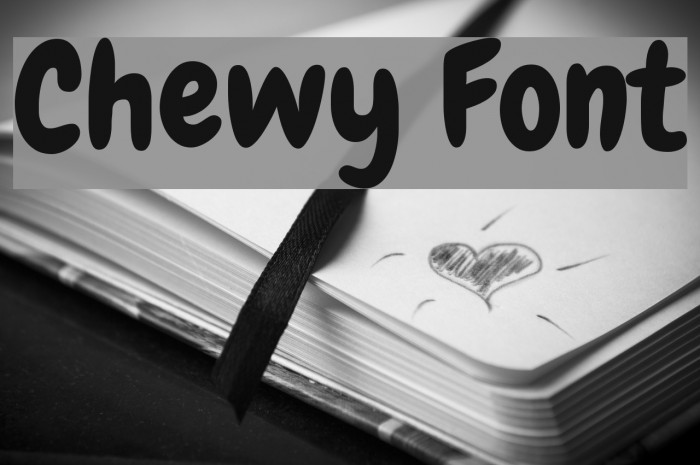 Chewy Font examples