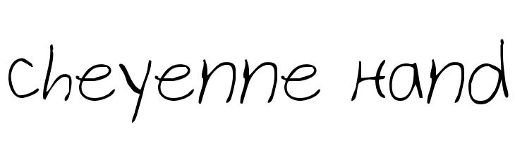 Cheyenne Hand  baixar fontes gratis