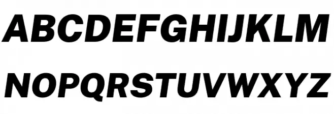 Cheyenne Sans Black Italic خط أحرف كبيرة