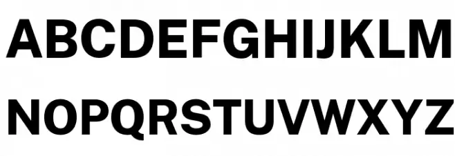 Cheyenne Sans ExtraBold Schriftart Groß