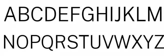 Cheyenne Sans Light फ़ॉन्ट अपरकेस