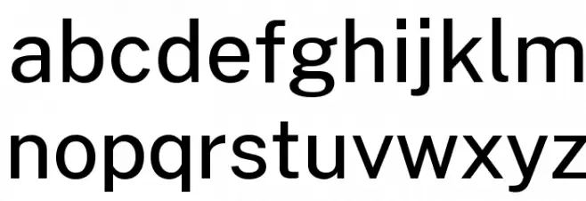 Cheyenne Sans Medium 字体 小写