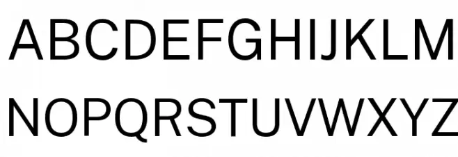 Cheyenne Sans Regular 字体 大写