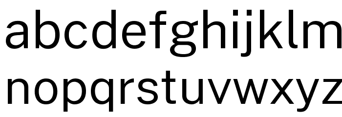 Cheyenne Sans Regular Font LOWERCASE