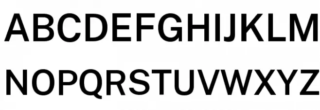 Cheyenne Sans SemiBold フォント 大文字