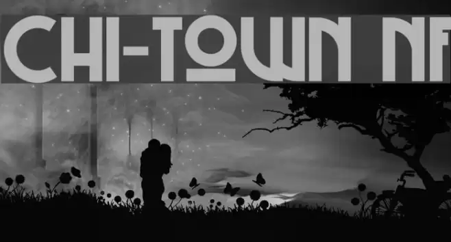 Chi-Town NF Font examples