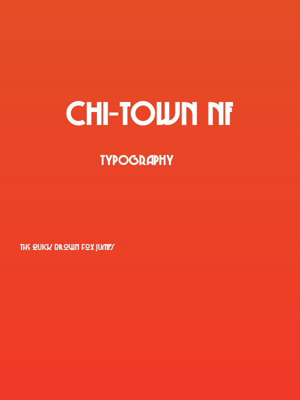 Chi-Town NF Poster
