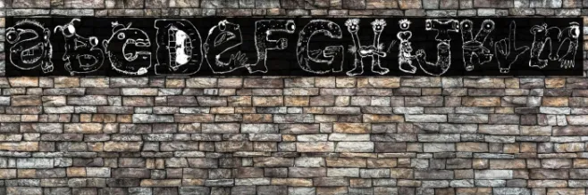 Chi font Example 2