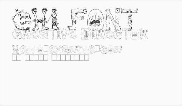 Chi font Business Card