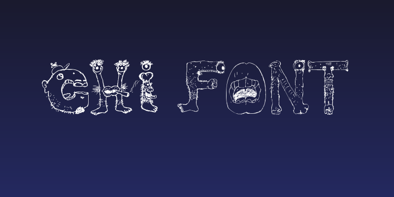 Chi font Social Header