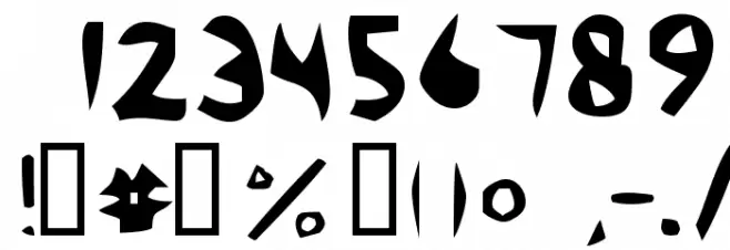 Chi Font OTHER CHARS