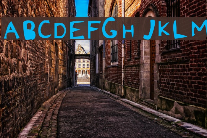 Chi Font examples