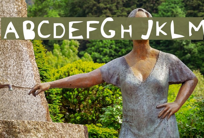 Chi Font examples