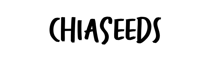 Chia Seeds  Free Fonts Download