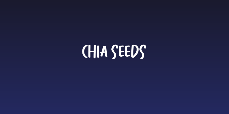 Chia Seeds Social Header