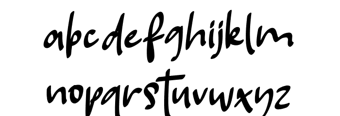 Chiang Mai FREE Font LOWERCASE