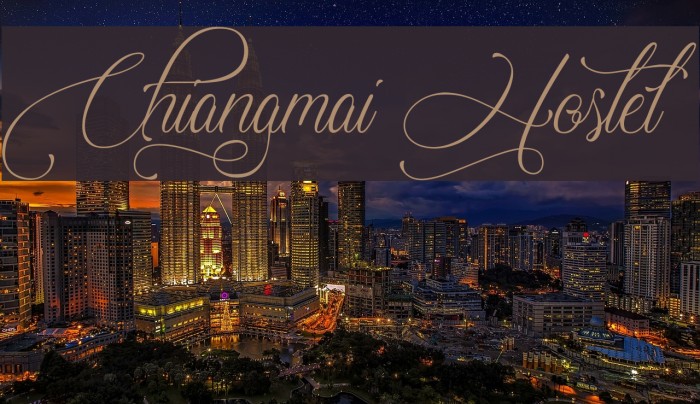 Chiangmai Hostel Example 1