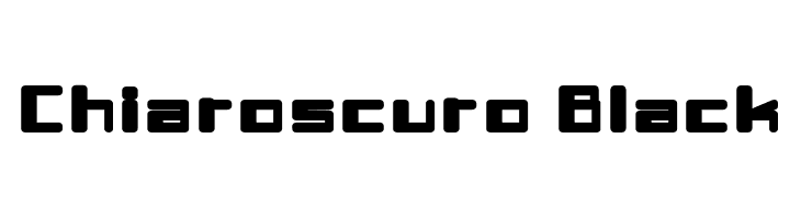 Chiaroscuro-Black  Free Fonts Download