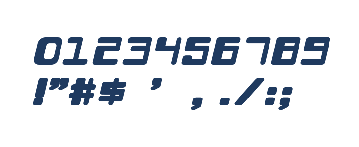 Chiaroscuro-BlackItalic Other Characters