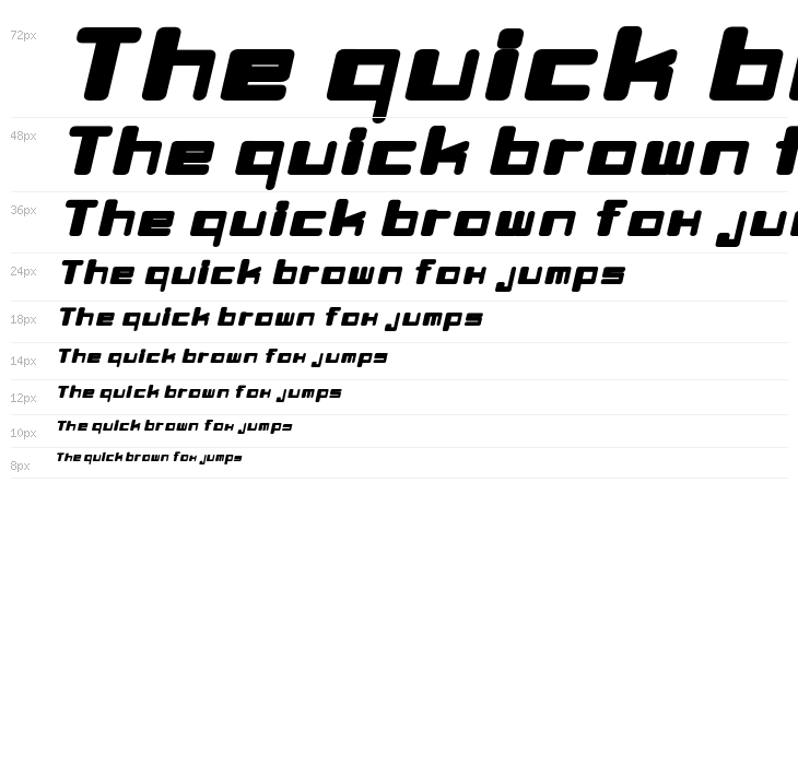 Chiaroscuro-BlackItalic Waterfall