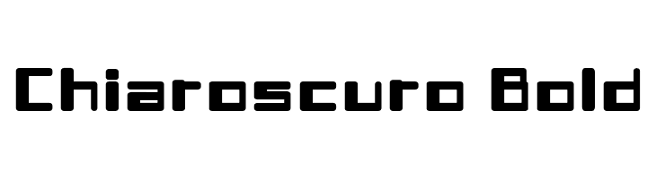 Chiaroscuro-Bold  Frei Schriftart Herunterladen