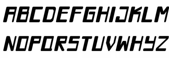 Chiaroscuro-BoldCondIta Schriftart Groß
