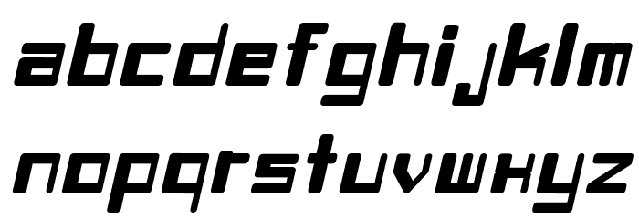 Chiaroscuro-BoldCondIta Font LOWERCASE