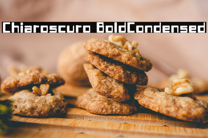 Chiaroscuro-BoldCondensed Example 2
