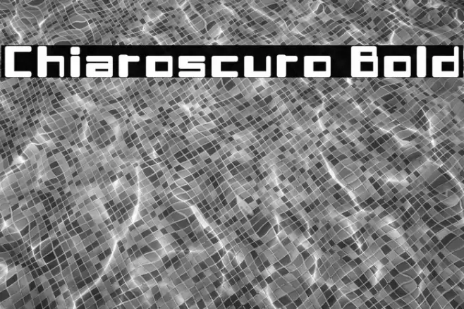 Chiaroscuro-Bold Шрифта examples