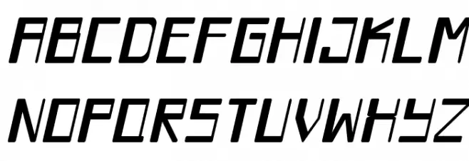 Chiaroscuro-CondensedItalic Schriftart Groß