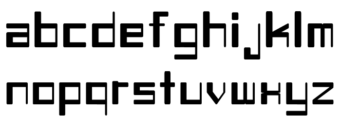 Chiaroscuro-Condensed フォント 小文字