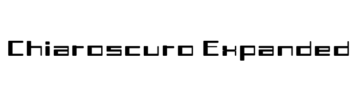 Chiaroscuro-Expanded  Frei Schriftart Herunterladen