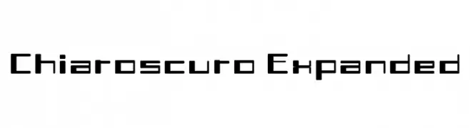 Chiaroscuro-Expanded  les polices de caractères gratuit tlcharger