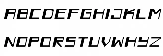 Chiaroscuro-ExpandedItalic Font Litere mari