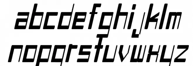 Chiaroscuro-ExtraCondIta 字体 小写