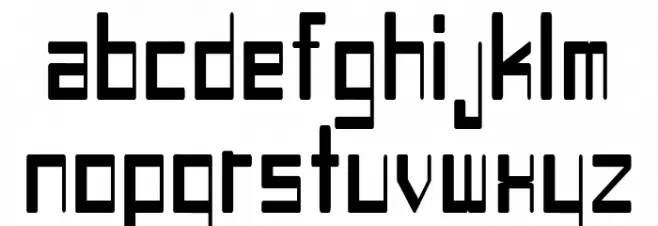 Chiaroscuro-ExtraCondensed 字体 小写