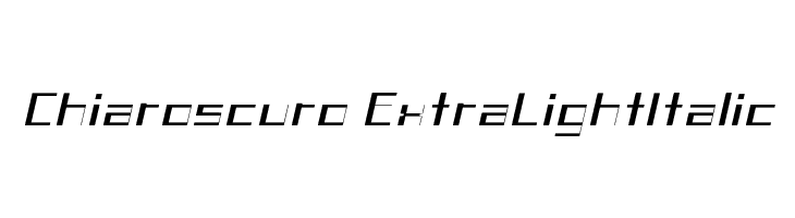 Chiaroscuro-ExtraLightItalic  baixar fontes gratis
