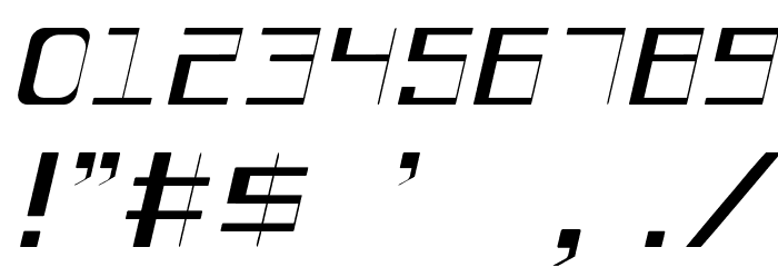 Chiaroscuro-ExtraLightItalic Font OTHER CHARS
