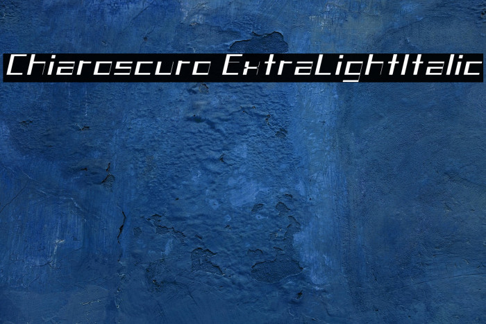 Chiaroscuro-ExtraLightItalic Example 2