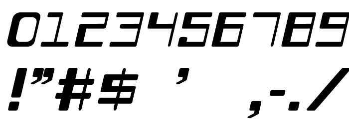 Chiaroscuro-Italic Font OTHER CHARS