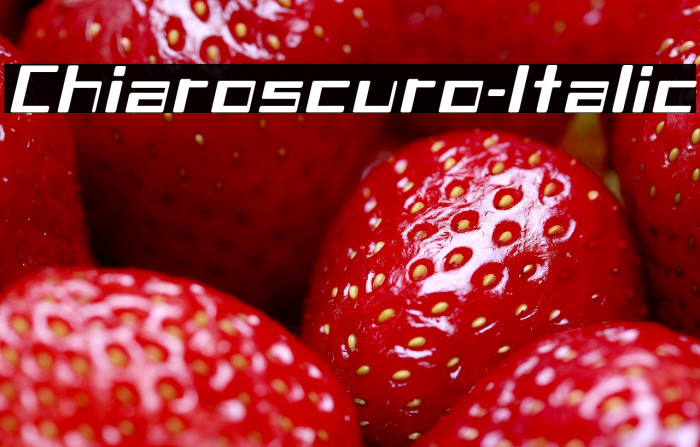 Chiaroscuro-Italic Example 3