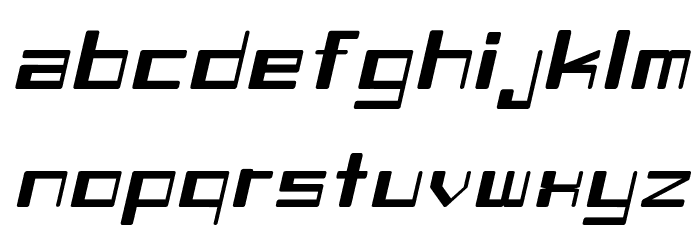 Chiaroscuro-Italic Font LOWERCASE