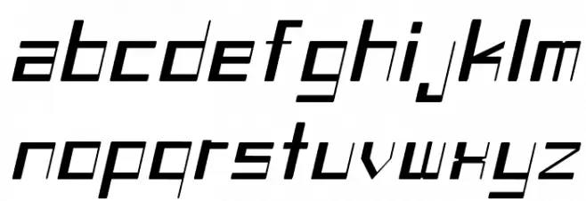 Chiaroscuro-LightCondIta Schriftart Kleinbuchstaben
