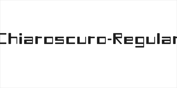 Chiaroscuro-Regular Logo