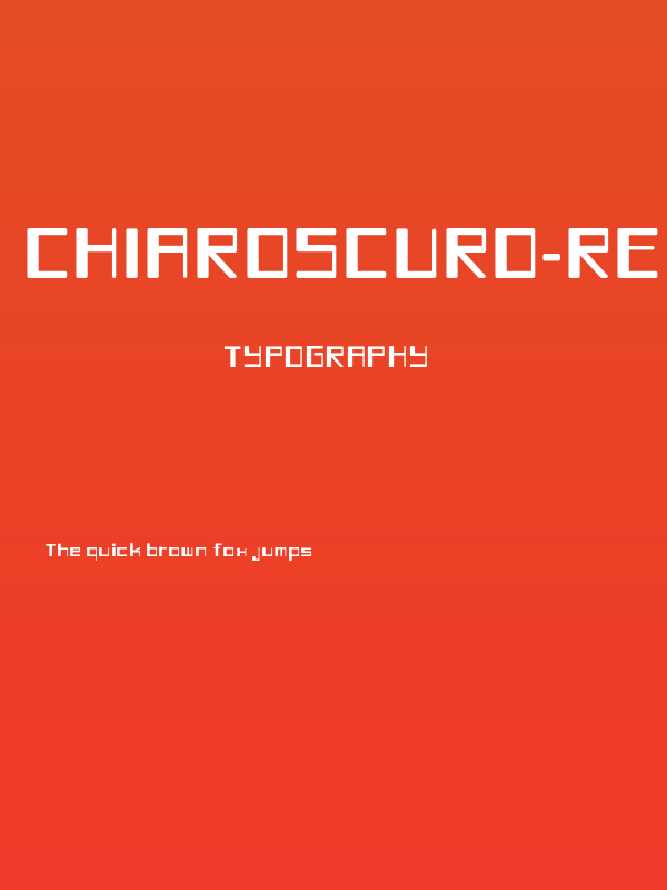 Chiaroscuro-Regular Poster