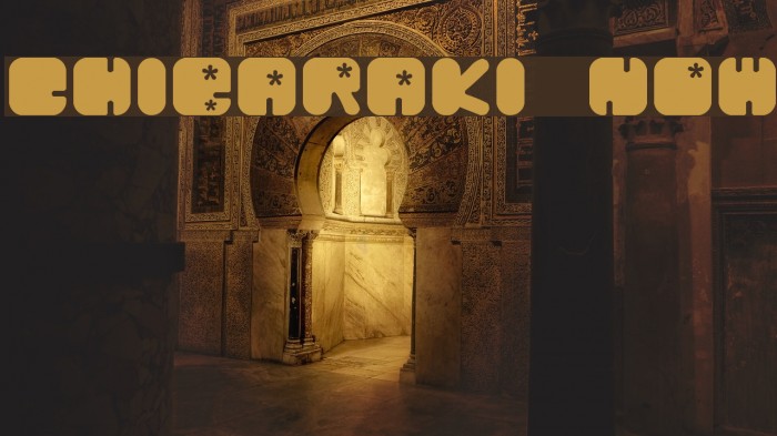 Chibaraki Now Font examples